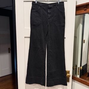 Pilcro Rylan Relaxed High Rise Flare Jeans from Anthropologie, size 31T